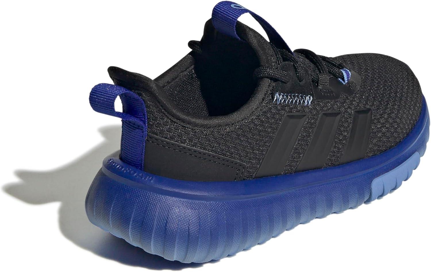 imageadidas UnisexChild Kaptir 40BlackLucid BlueBlue Fusion