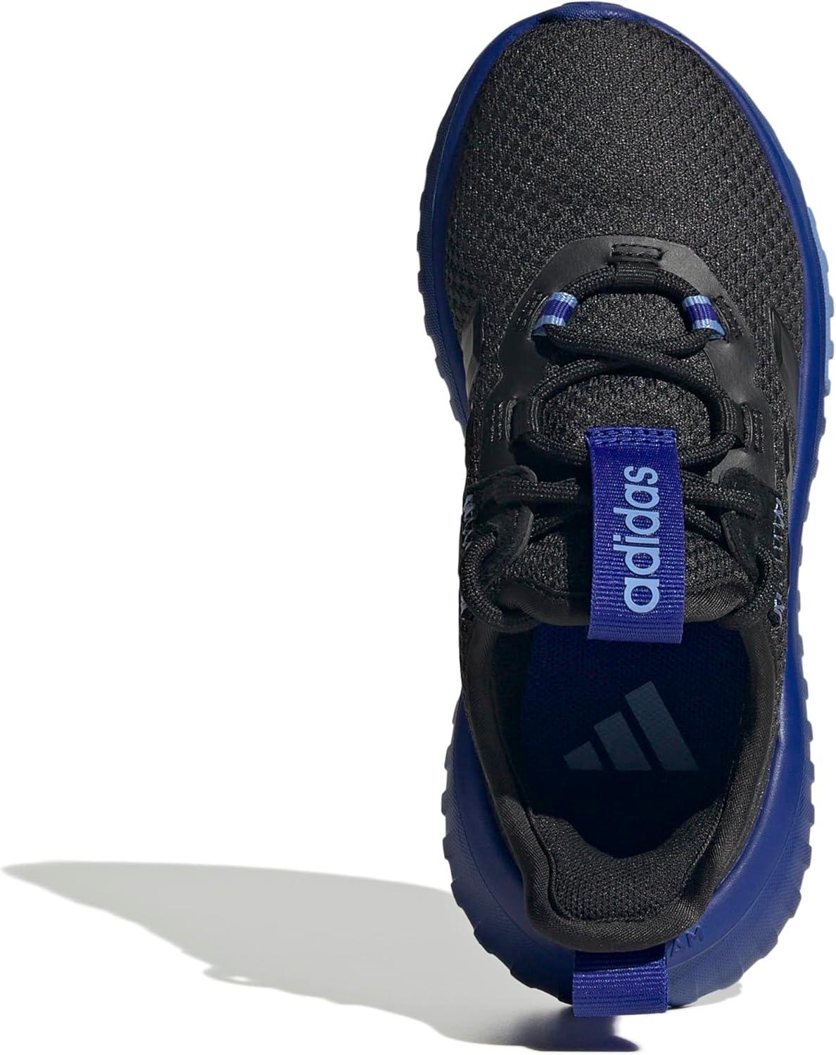 imageadidas UnisexChild Kaptir 40BlackLucid BlueBlue Fusion