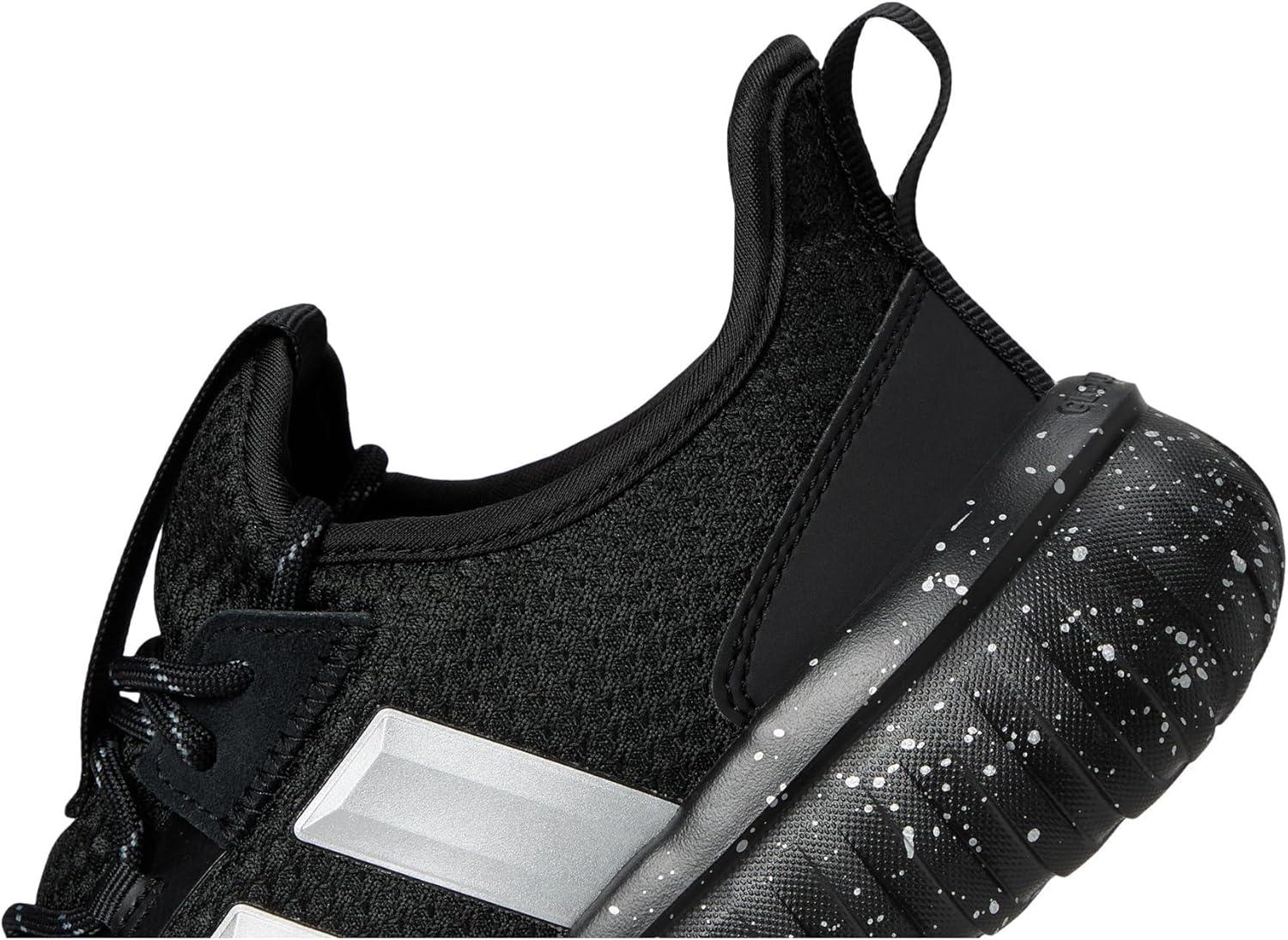 imageadidas UnisexChild Kaptir 40BlackSilver MetallicBlack