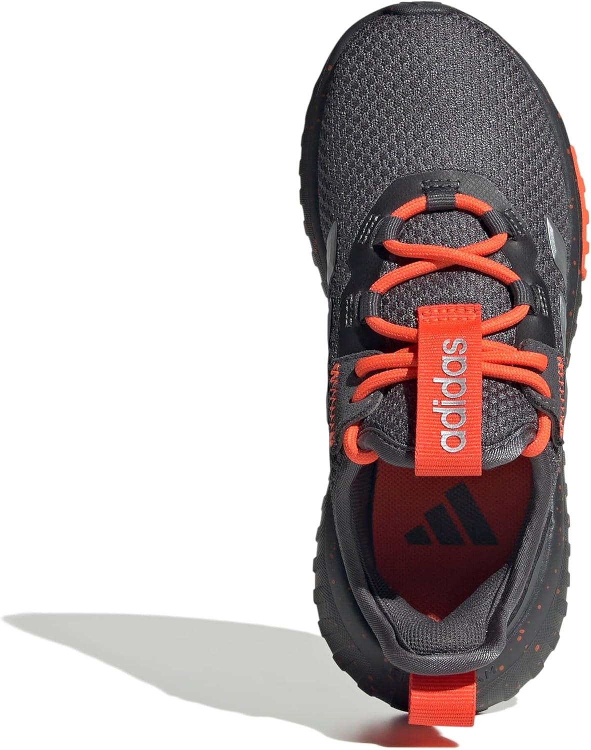 imageadidas UnisexChild Kaptir 40GreyMatte SilverImpact Orange