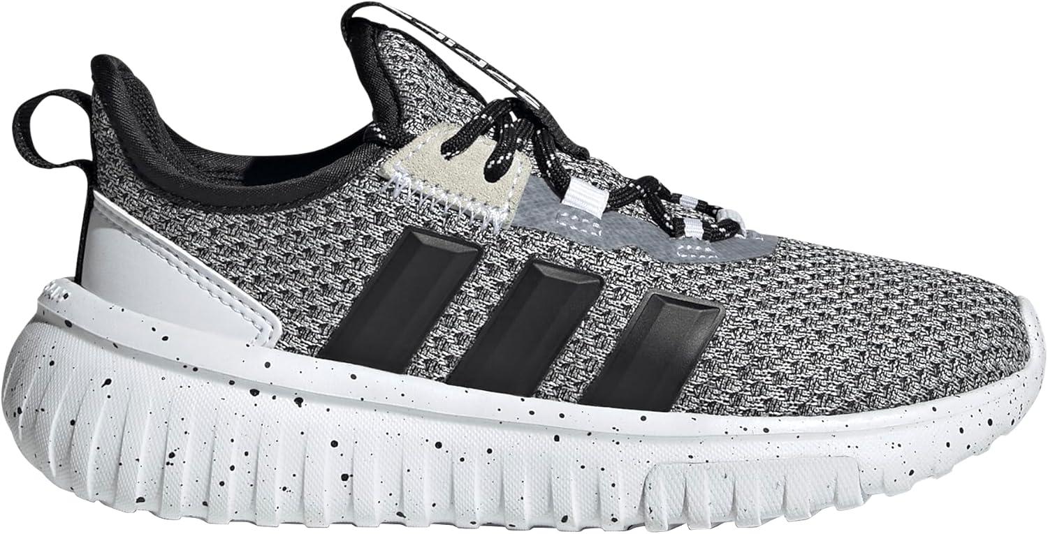 imageadidas UnisexChild Kaptir 40WhiteBlackWhite