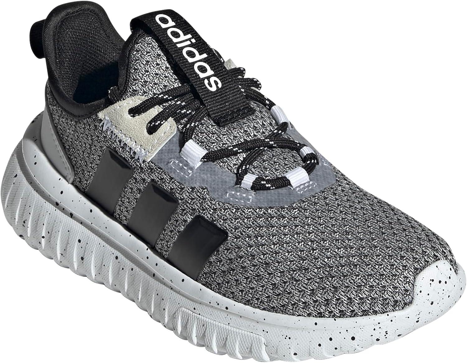 imageadidas UnisexChild Kaptir 40WhiteBlackWhite