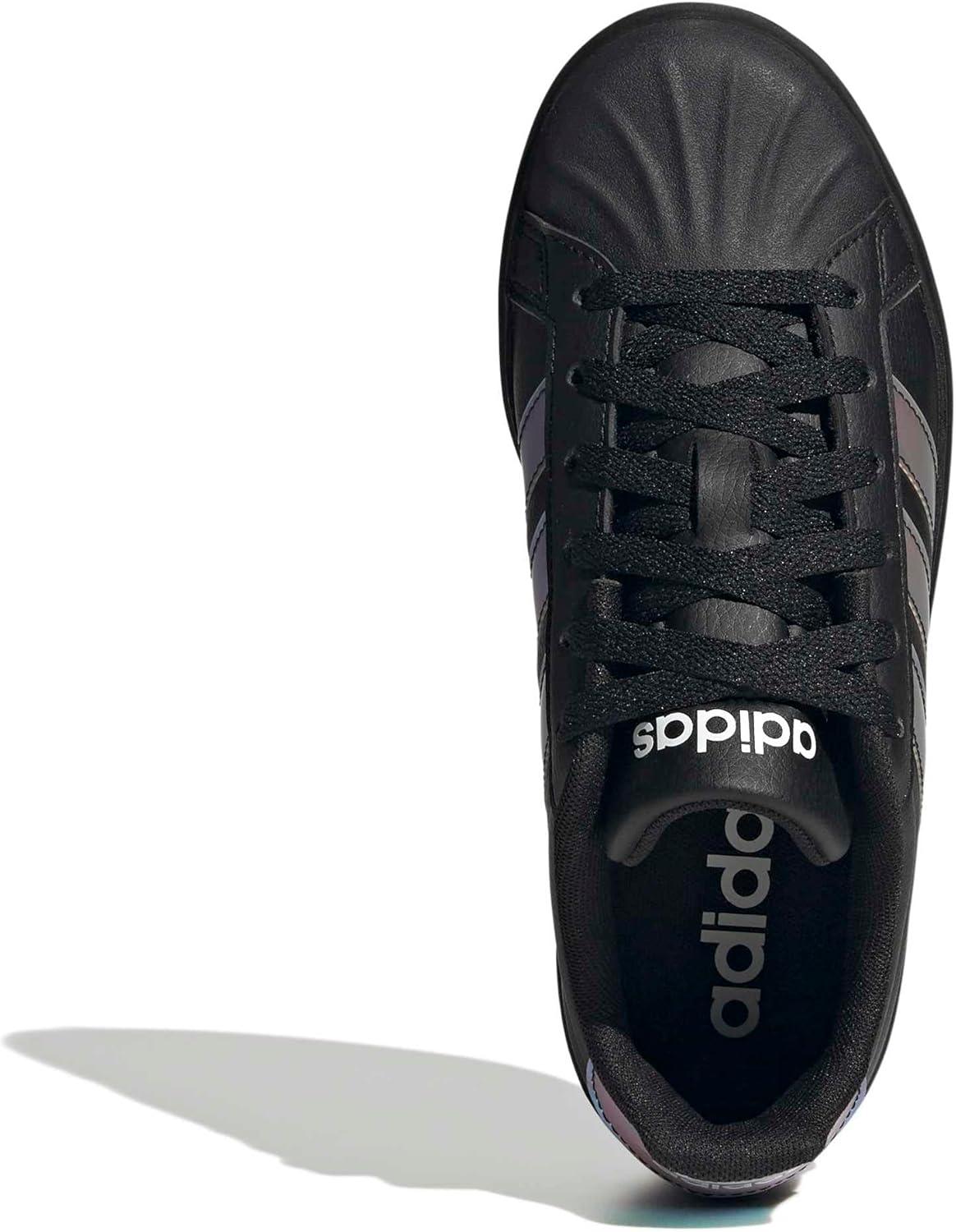 imageadidas UnisexChild StreettalkBlackIridescentWhite