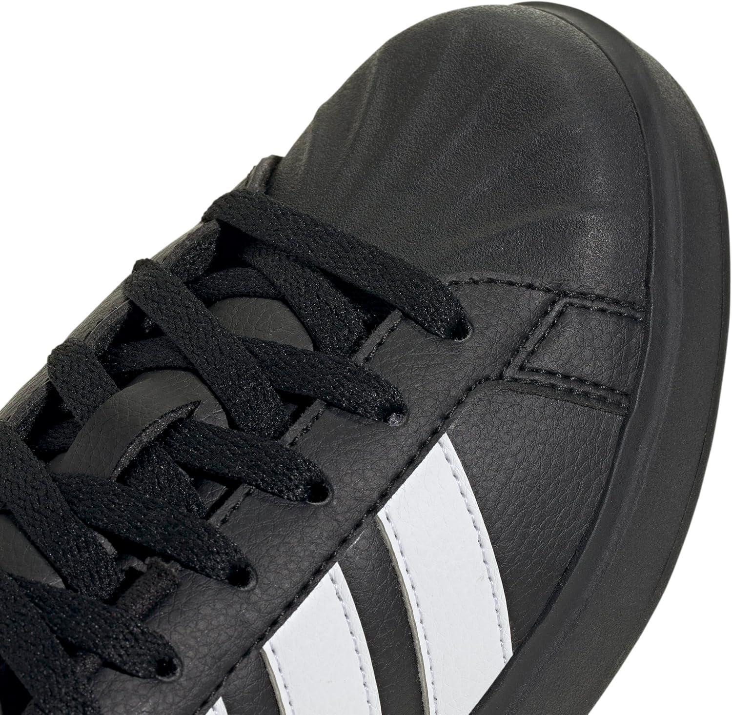 imageadidas UnisexChild StreettalkBlackWhiteGold Metallic