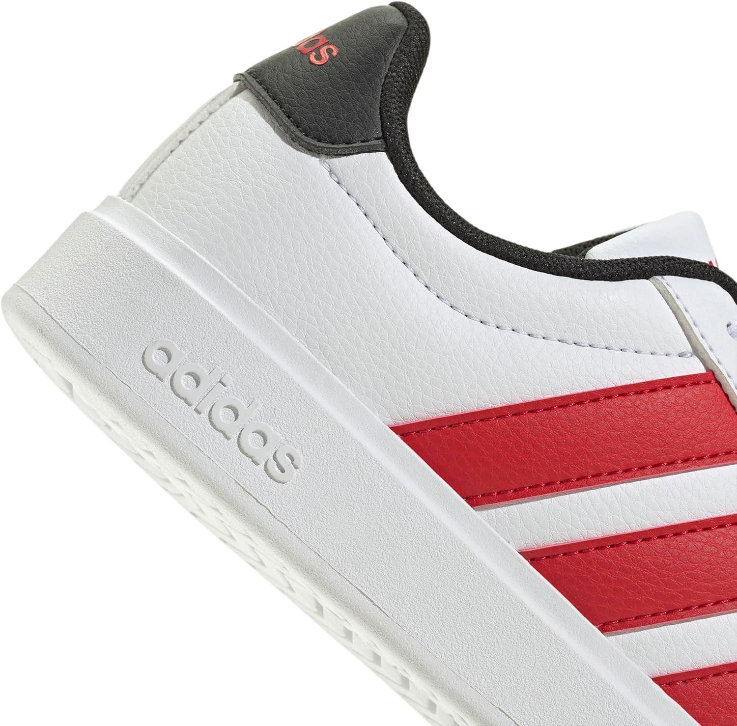 imageadidas UnisexChild StreettalkWhiteBetter ScarletBlack