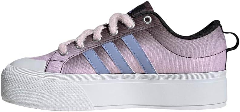 imageadidas Womens Bravada 20 Platform SneakerBlackBlue Spark MetClear Pink
