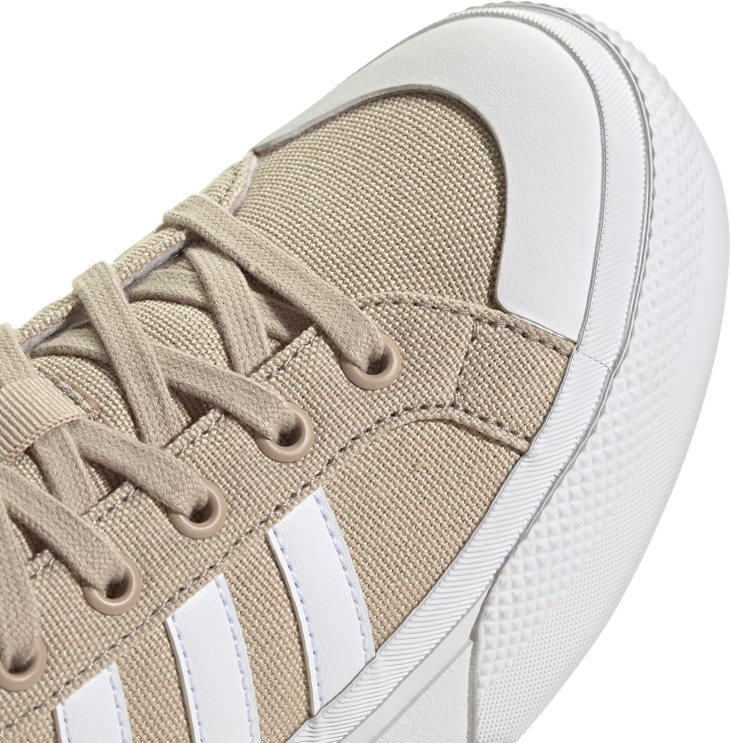 imageadidas Womens Bravada 20 Platform SneakerClay BrownWhiteCyber Metallic