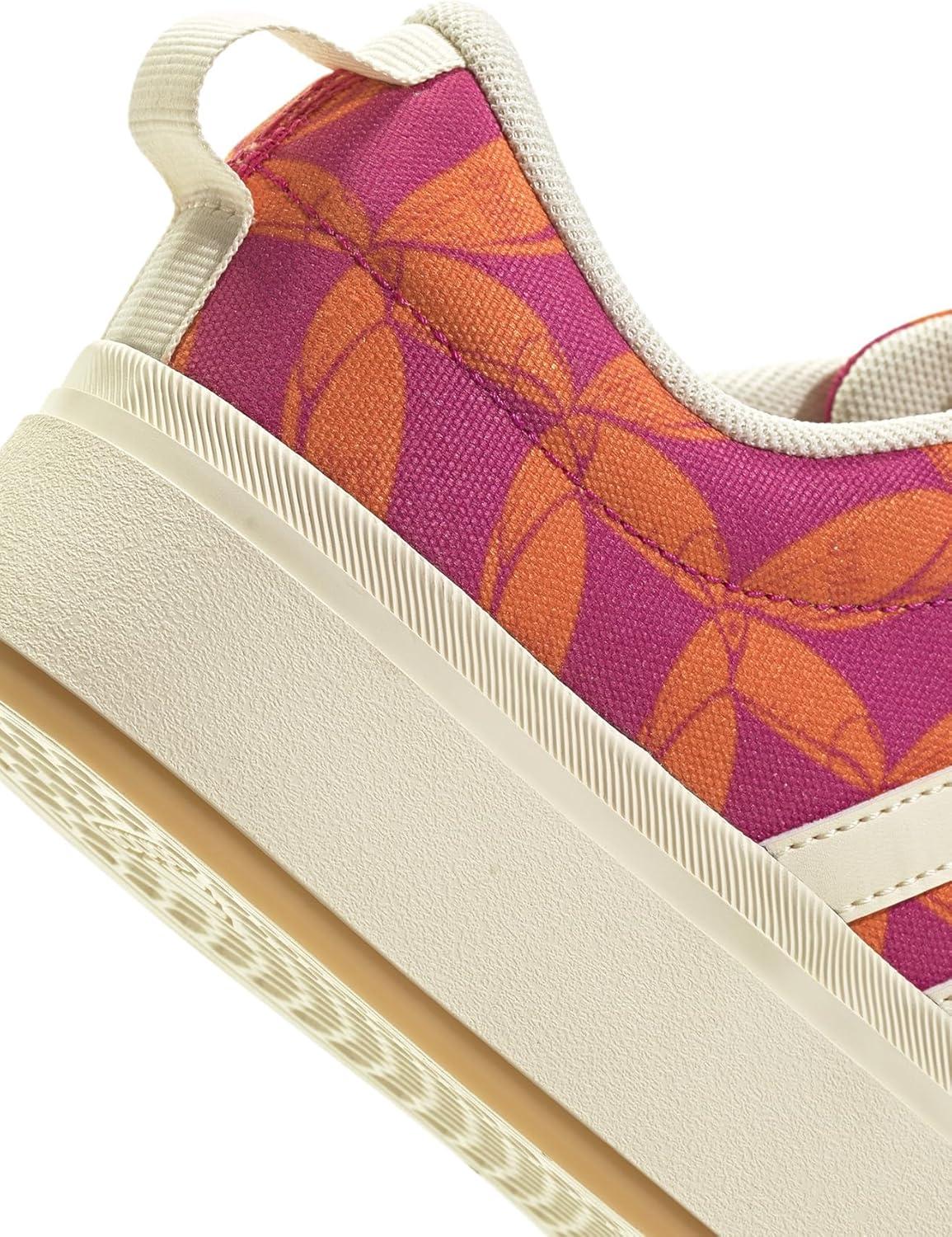 imageadidas Womens Bravada 20 Platform SneakerOwhiteOwhiteGum3