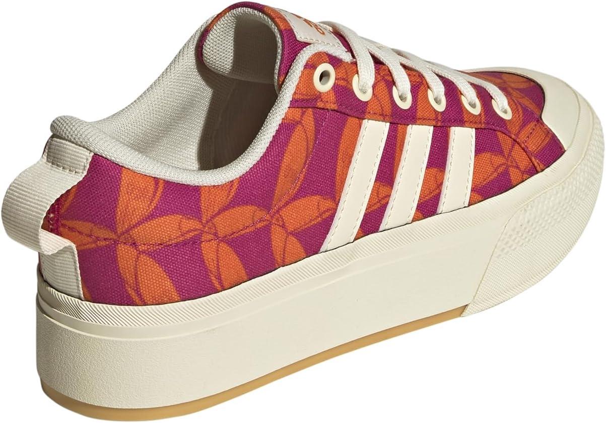 imageadidas Womens Bravada 20 Platform SneakerOwhiteOwhiteGum3