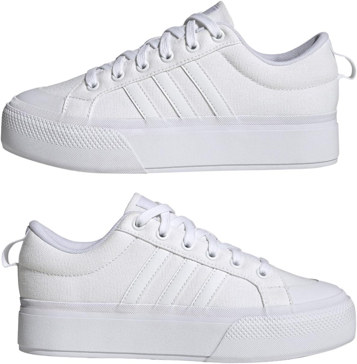 imageadidas Womens Bravada 20 Platform SneakerWhiteWhiteChalk White