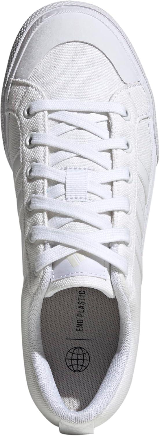 imageadidas Womens Bravada 20 Platform SneakerWhiteWhiteChalk WhiteWhite