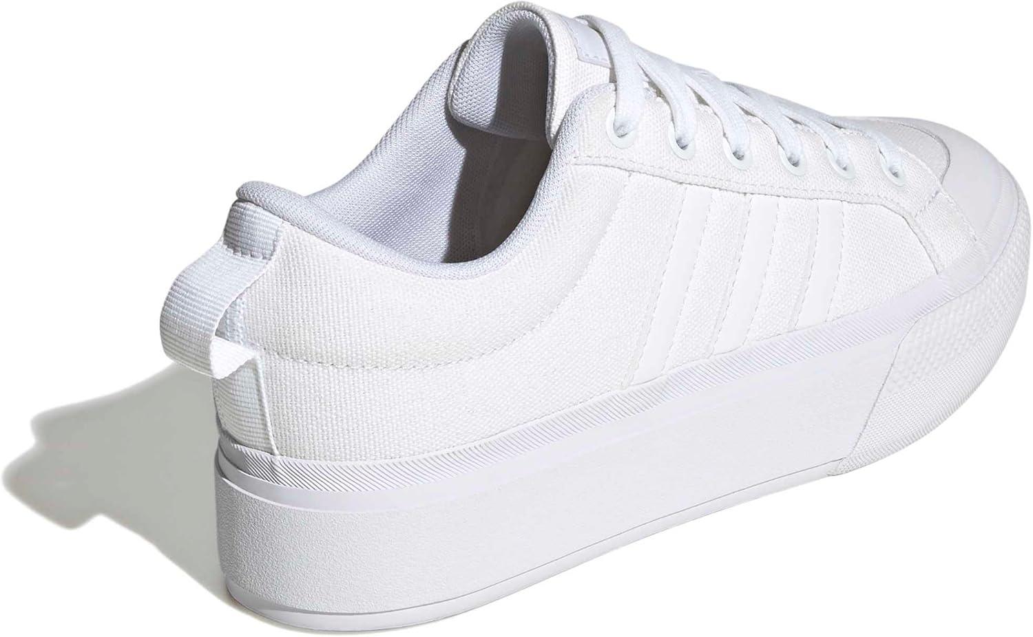 imageadidas Womens Bravada 20 Platform SneakerWhiteWhiteChalk WhiteWhite