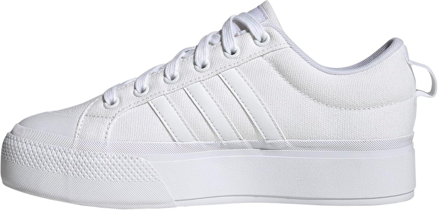 imageadidas Womens Bravada 20 Platform SneakerWhiteWhiteChalk WhiteWhite