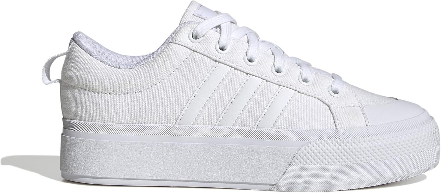 imageadidas Womens Bravada 20 Platform SneakerWhiteWhiteChalk WhiteWhite