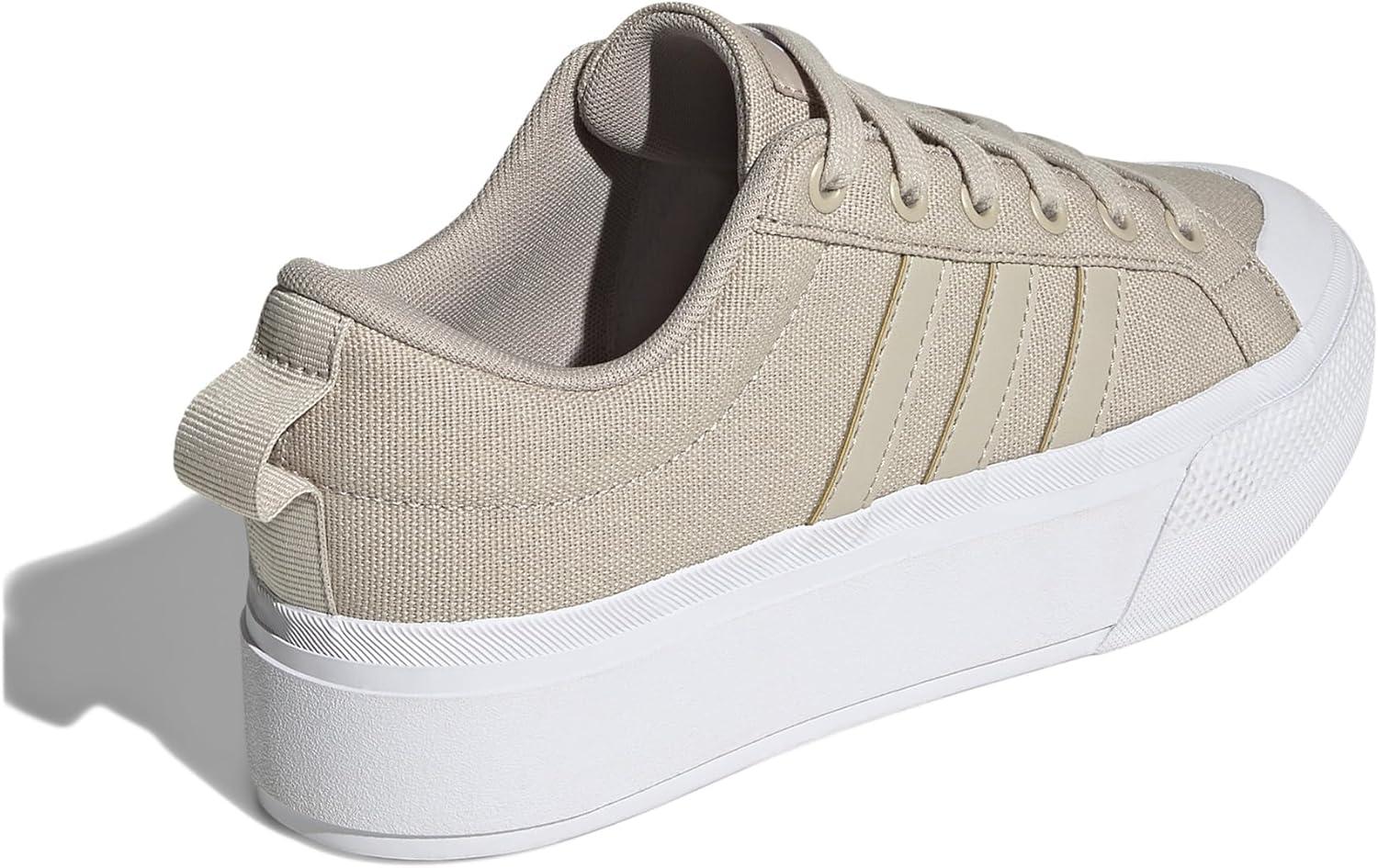 imageadidas Womens Bravada 20 Platform SneakerWonder BeigeWonder BeigeWhite