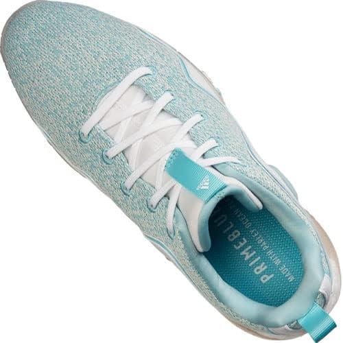 imageadidas Womens Codechaos 21 Primeblue Spikeless Golf ShoeHazy SkyFootwear WhiteLight Solid Grey