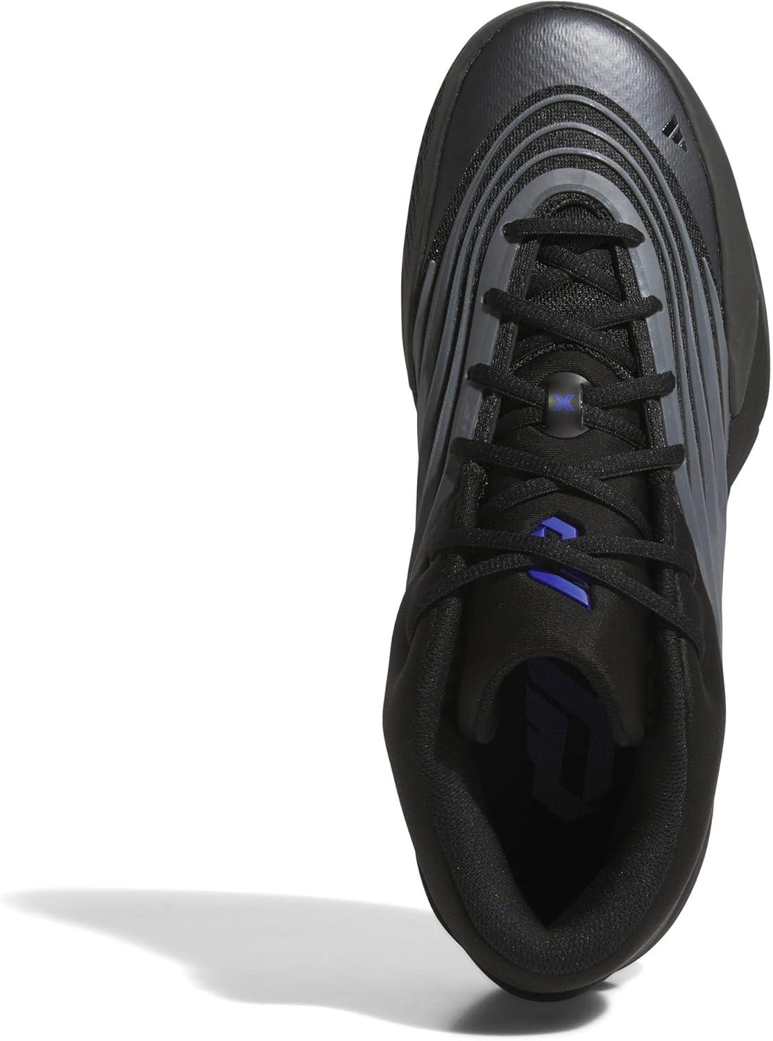 imageadidas Womens Dame X Basketball ShoesBlackIron MetallicLucid Blue