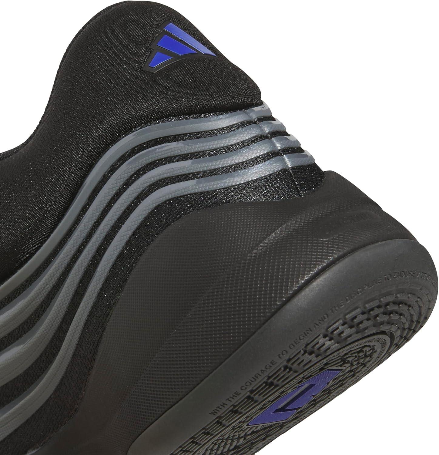 imageadidas Womens Dame X Basketball ShoesBlackIron MetallicLucid Blue