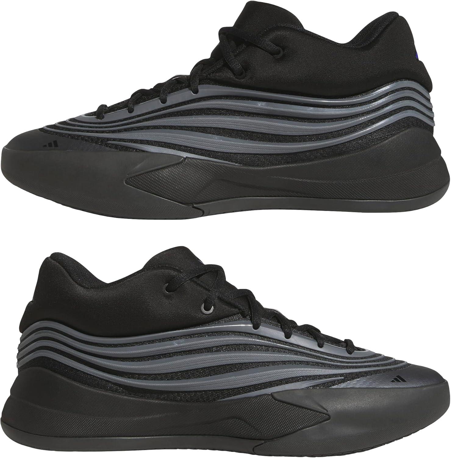 imageadidas Womens Dame X Basketball ShoesBlackIron MetallicLucid Blue