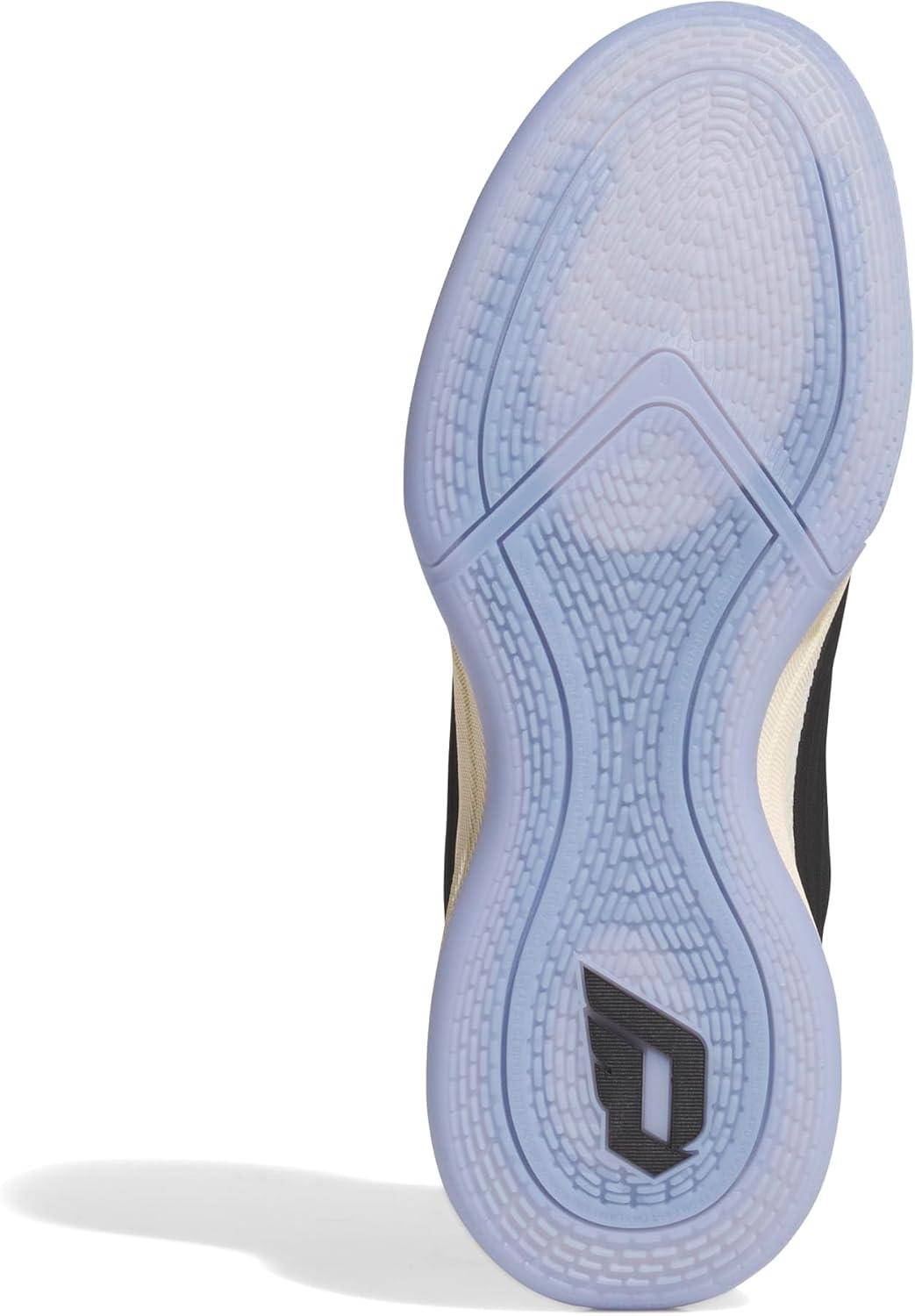 imageadidas Womens Dame X Basketball ShoesBlackWarm VanillaBlue Burst