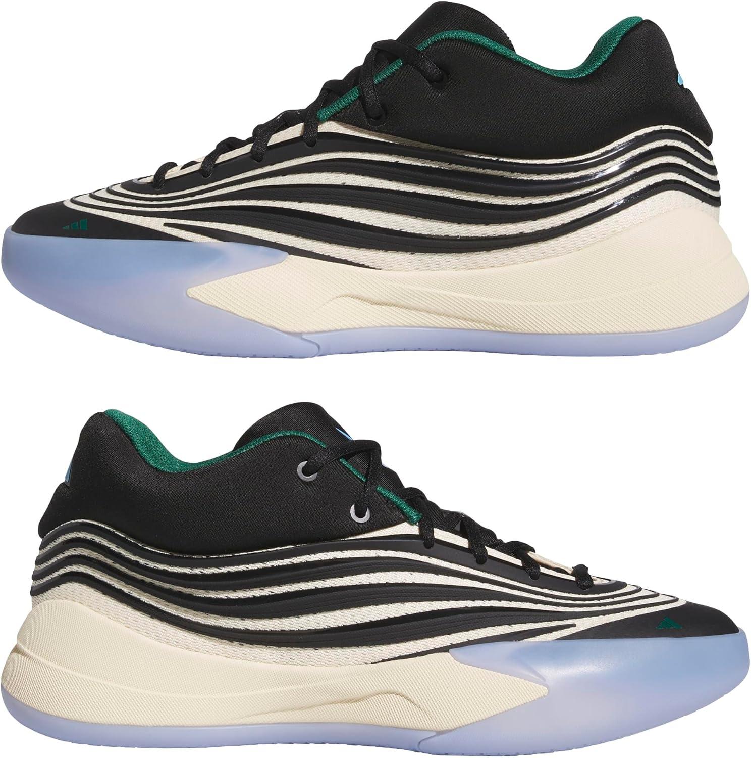 imageadidas Womens Dame X Basketball ShoesBlackWarm VanillaBlue Burst