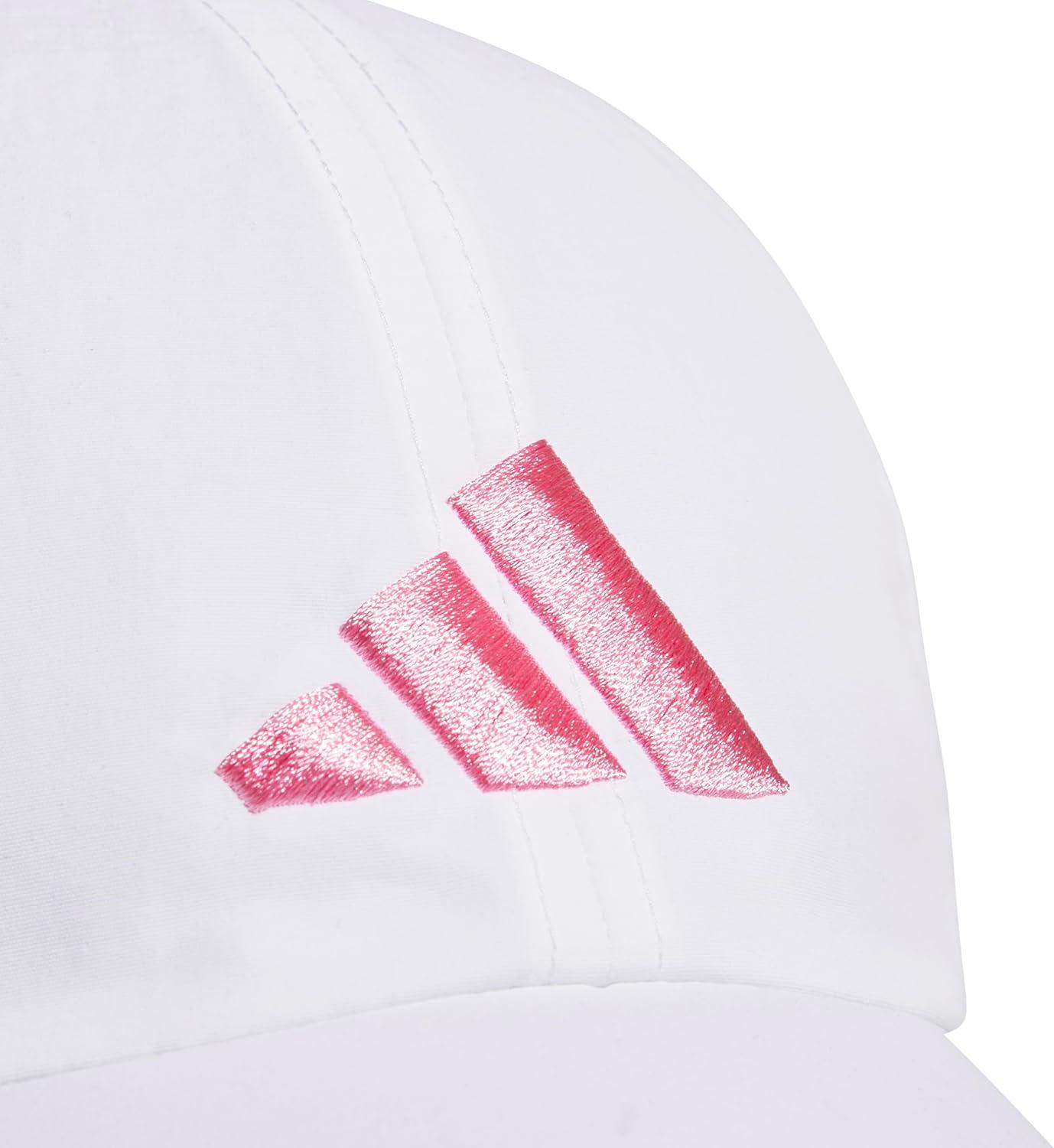 imageadidas Womens Influencer 3 Relaxed Strapback Adjustable Fit HatWhiteBliss Pink