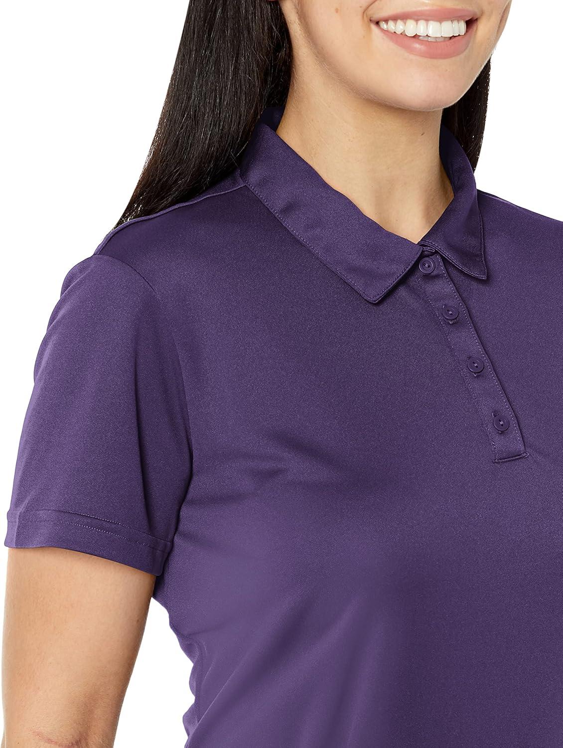 imageadidas Womens Performance Primegreen Golf Polo ShirtPurple