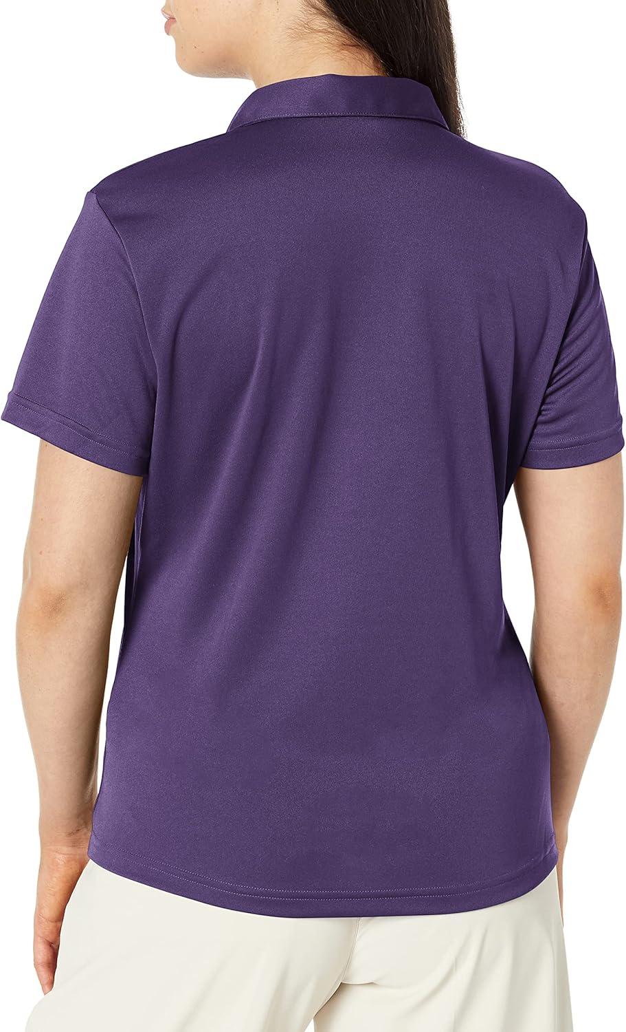 imageadidas Womens Performance Primegreen Golf Polo ShirtPurple