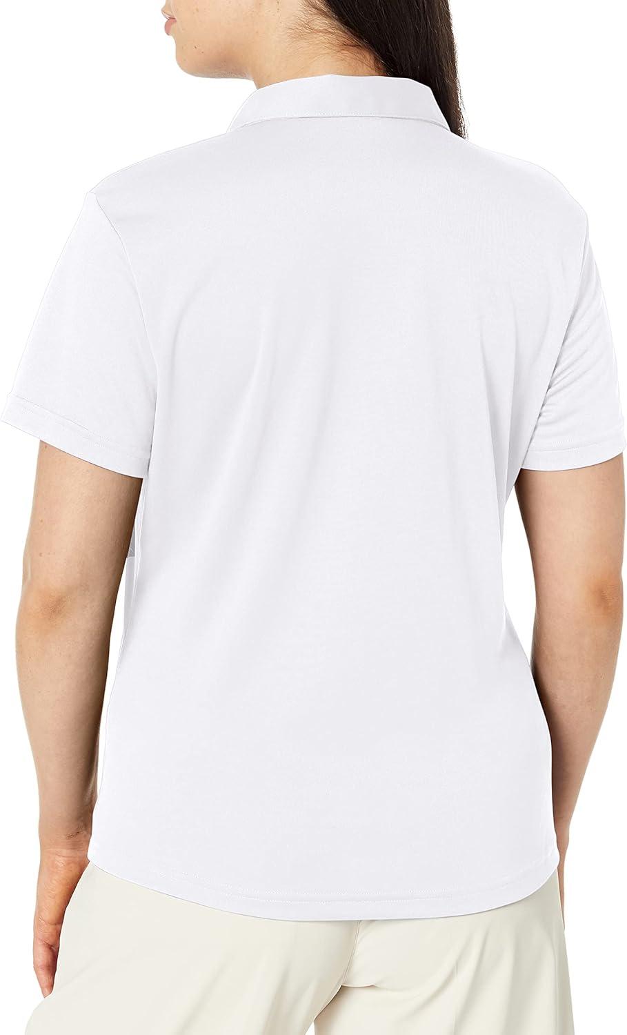 imageadidas Womens Performance Primegreen Golf Polo ShirtWhite