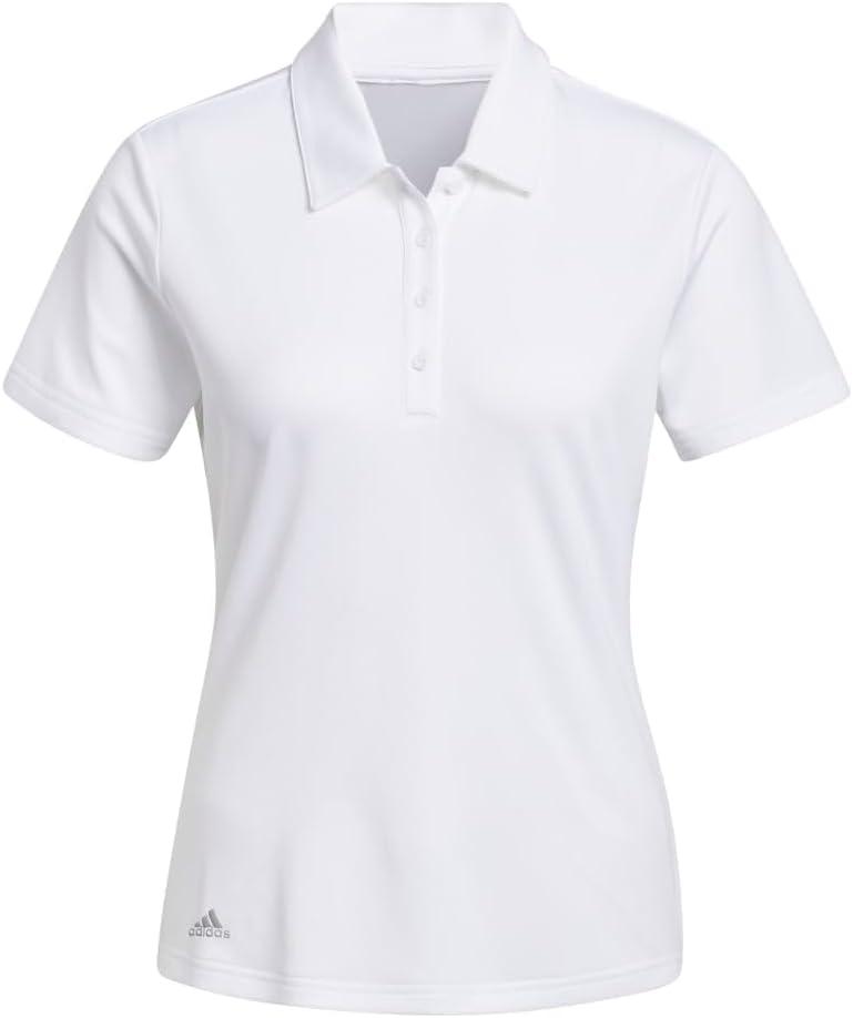 imageadidas Womens Performance Primegreen Golf Polo ShirtWhite