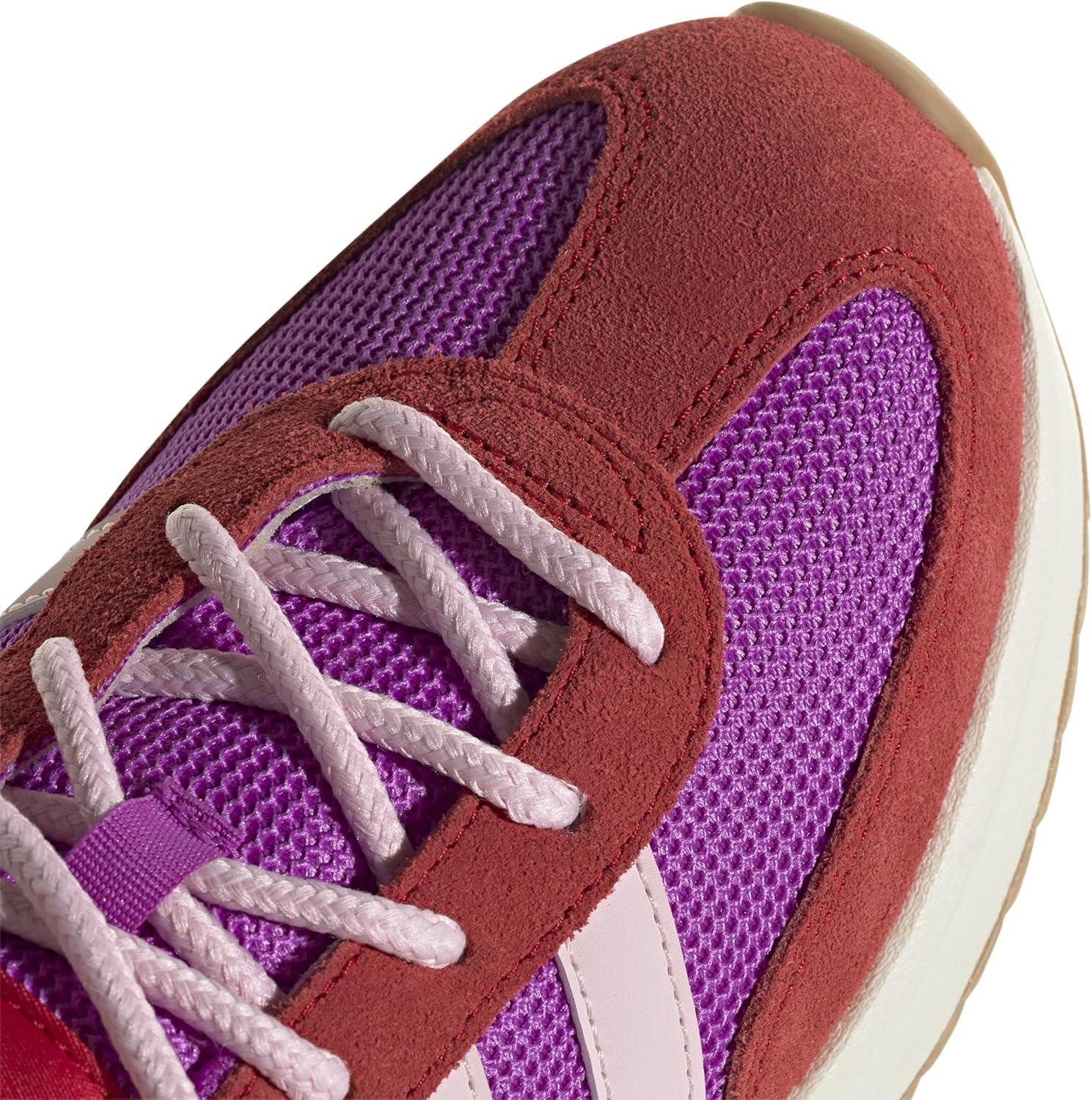 imageadidas Womens Run 70s 20 SneakerPurple BurstClear PinkBetter Scarlet