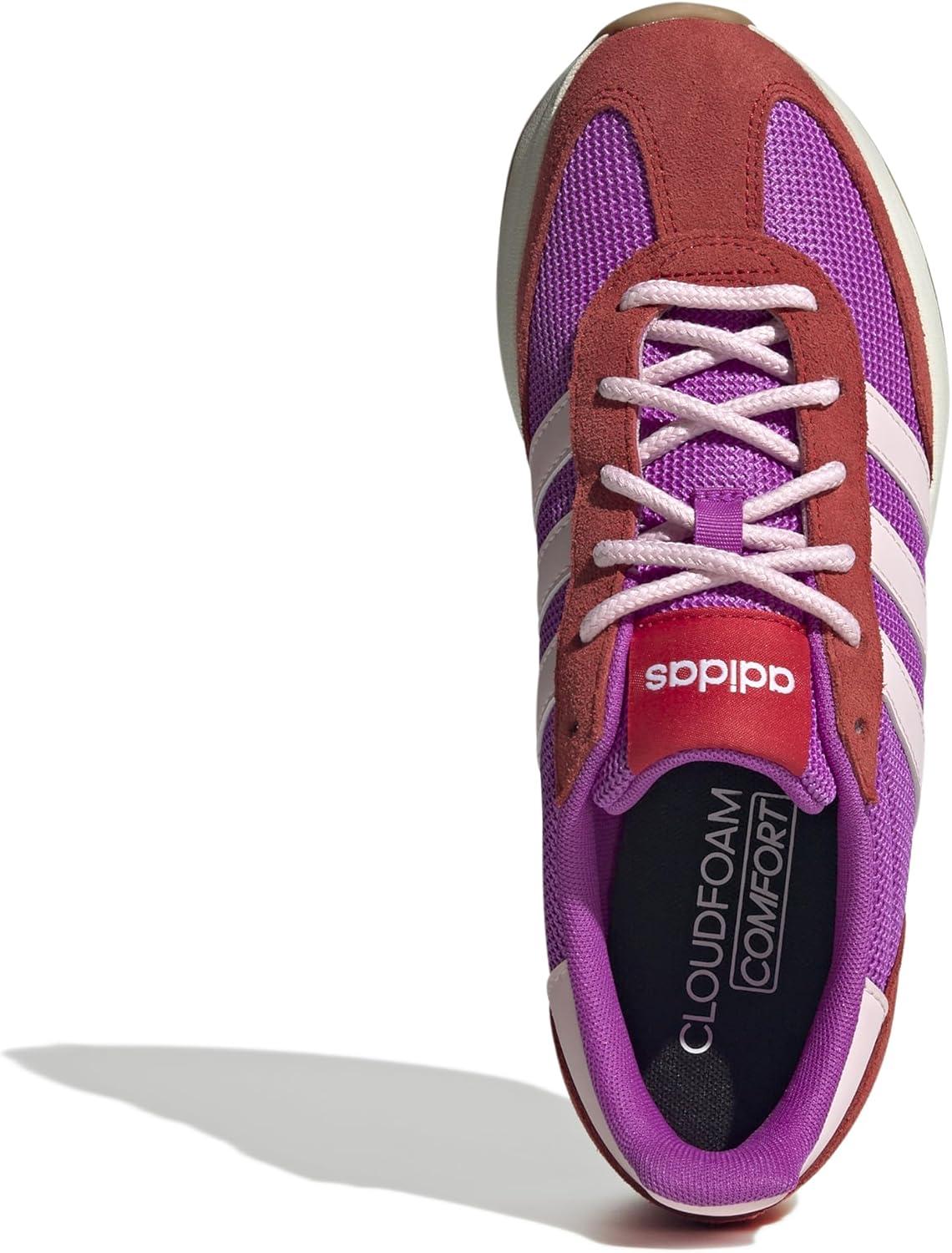 imageadidas Womens Run 70s 20 SneakerPurple BurstClear PinkBetter Scarlet