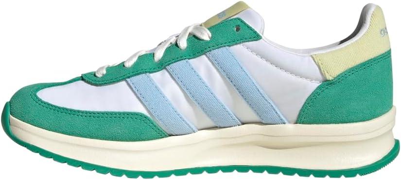 imageadidas Womens Run 70s 20 SneakerWhitePowder YellowSemi Court Green