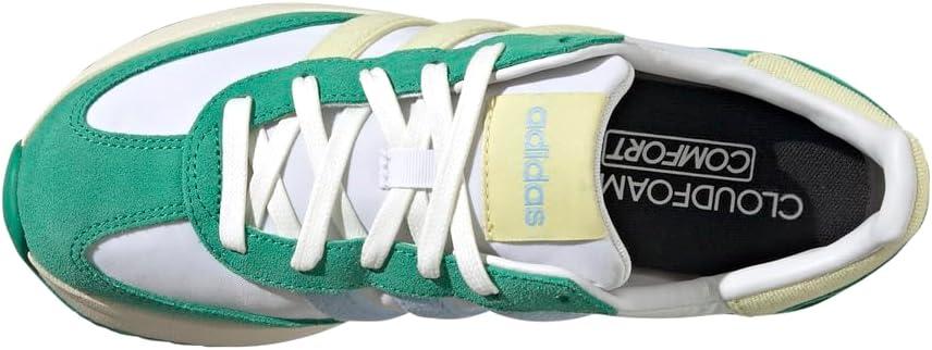 imageadidas Womens Run 70s 20 SneakerWhitePowder YellowSemi Court Green