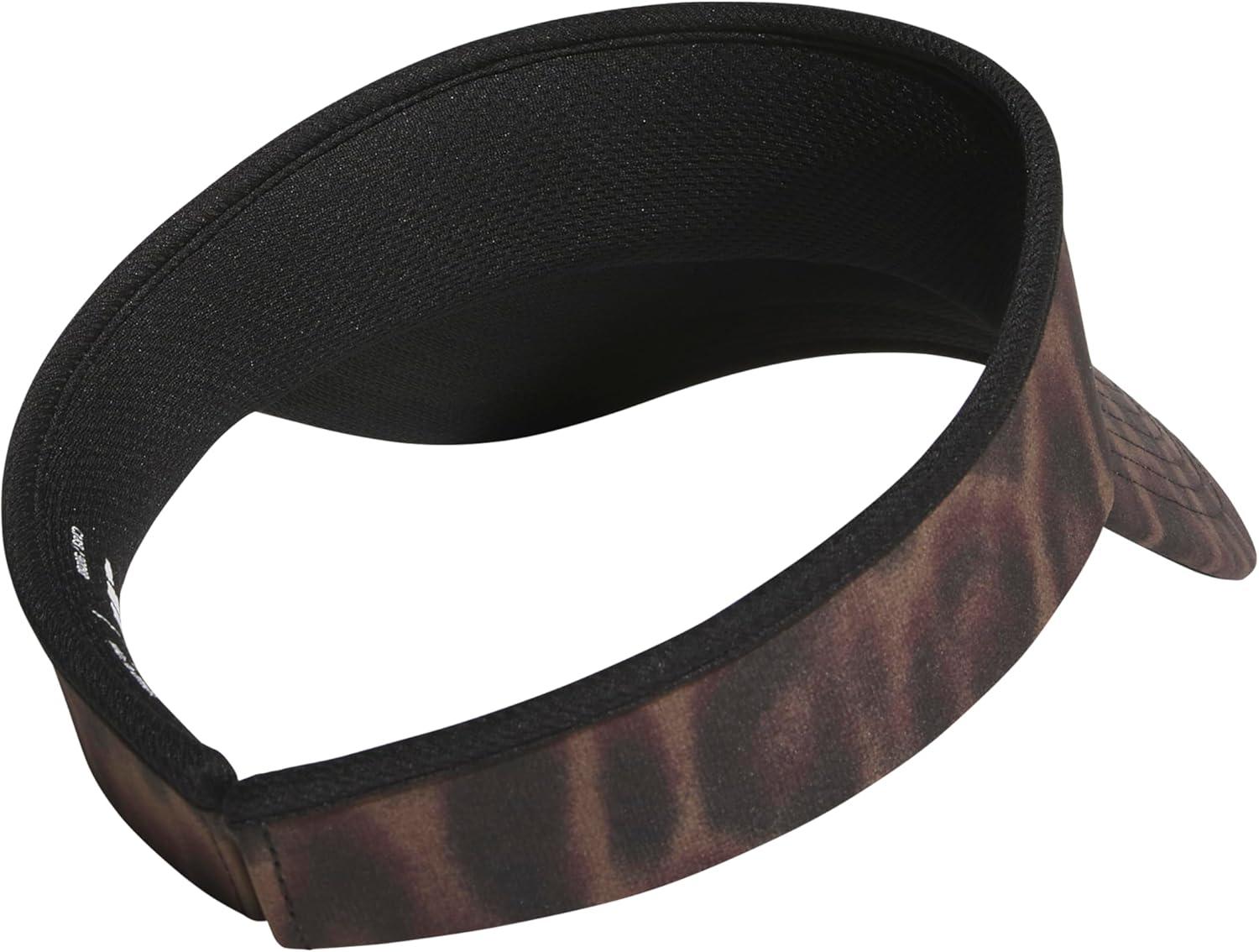 imageadidas Womens Visor Match Athletic Clipon Sun Hat for Sport ampamp TrainingEssential Cheetah BlackBlackWhite20