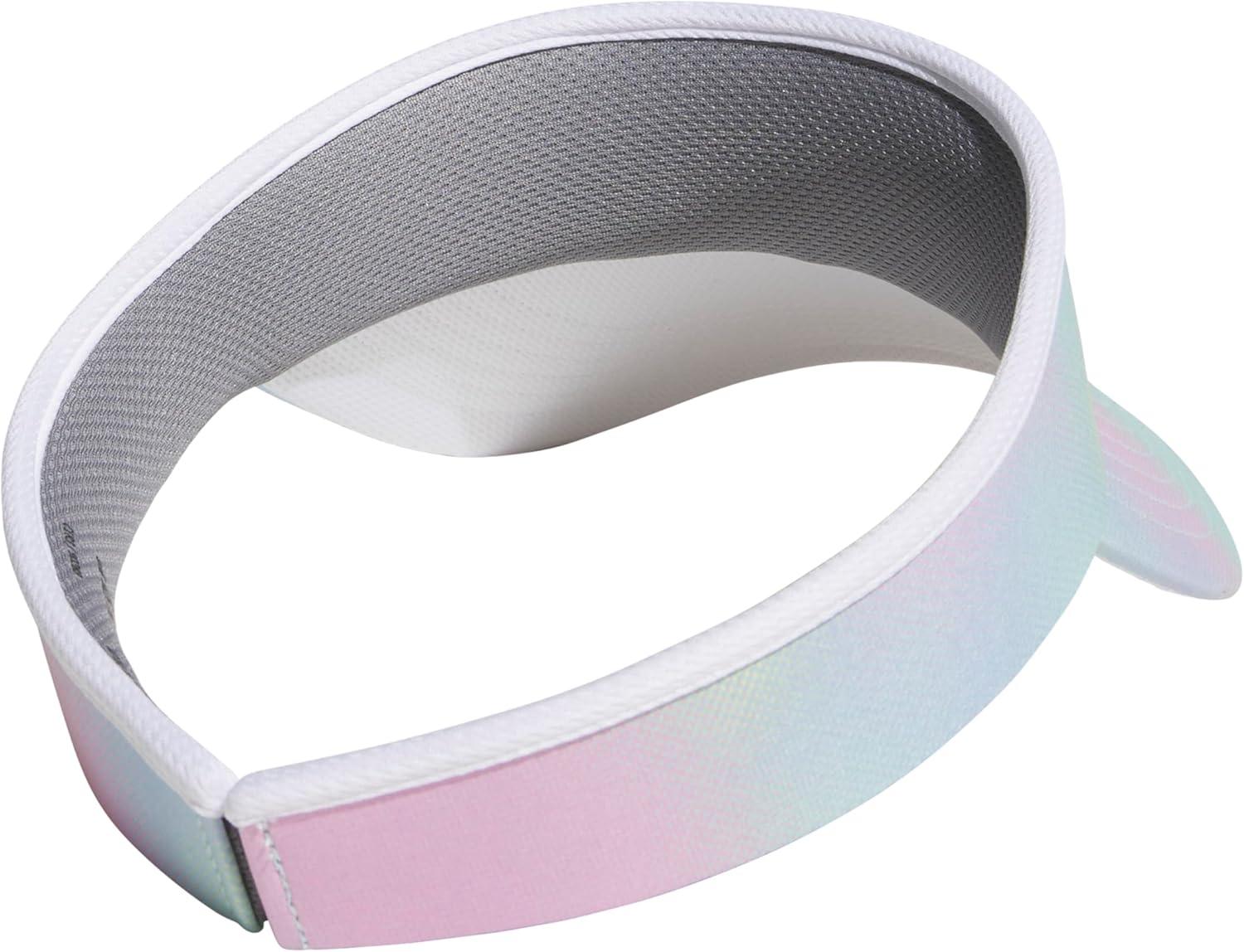 imageadidas Womens Visor Match Athletic Clipon Sun Hat for Sport ampamp TrainingHalftone Gradient Bliss LilacWhite20