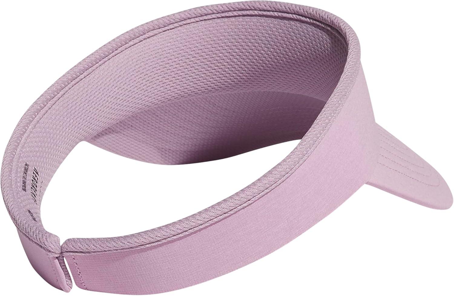 imageadidas Womens Visor Match Athletic Clipon Sun Hat for Sport ampamp TrainingPreloved Fig PurplePutty Mauve Pink