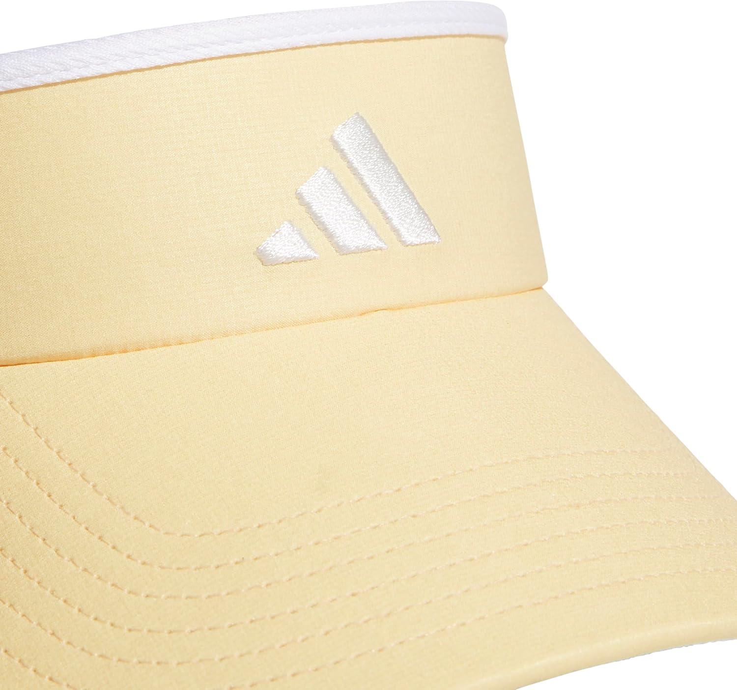 imageadidas Womens Visor Match Athletic Clipon Sun Hat for Sport ampamp TrainingSemi Ice Tangerine OrangeWhiteOff White20