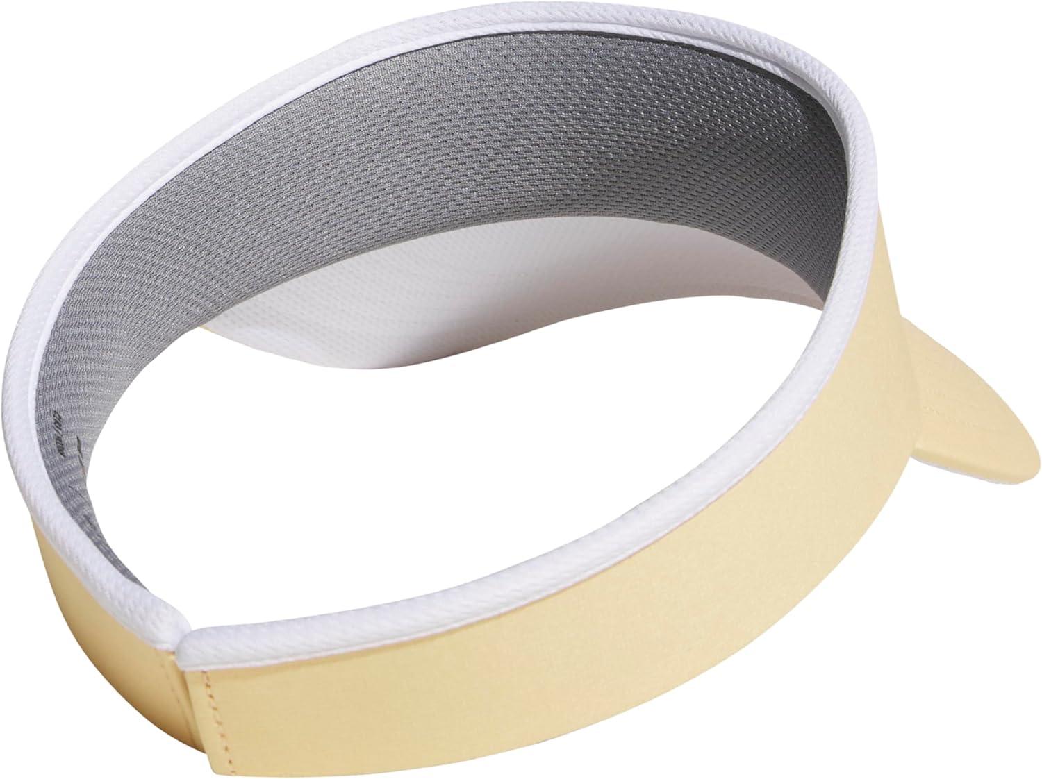 imageadidas Womens Visor Match Athletic Clipon Sun Hat for Sport ampamp TrainingSemi Ice Tangerine OrangeWhiteOff White20