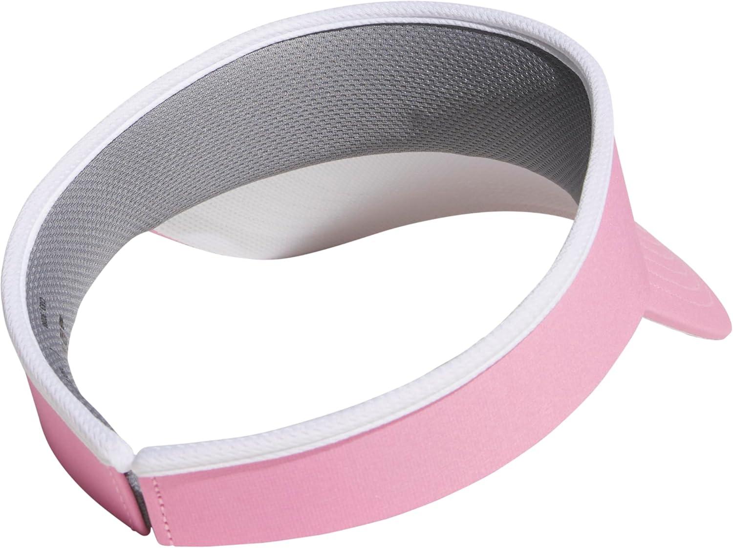 imageadidas Womens Visor Match Athletic Clipon Sun Hat for Sport ampamp TrainingTropic BloomWhite20