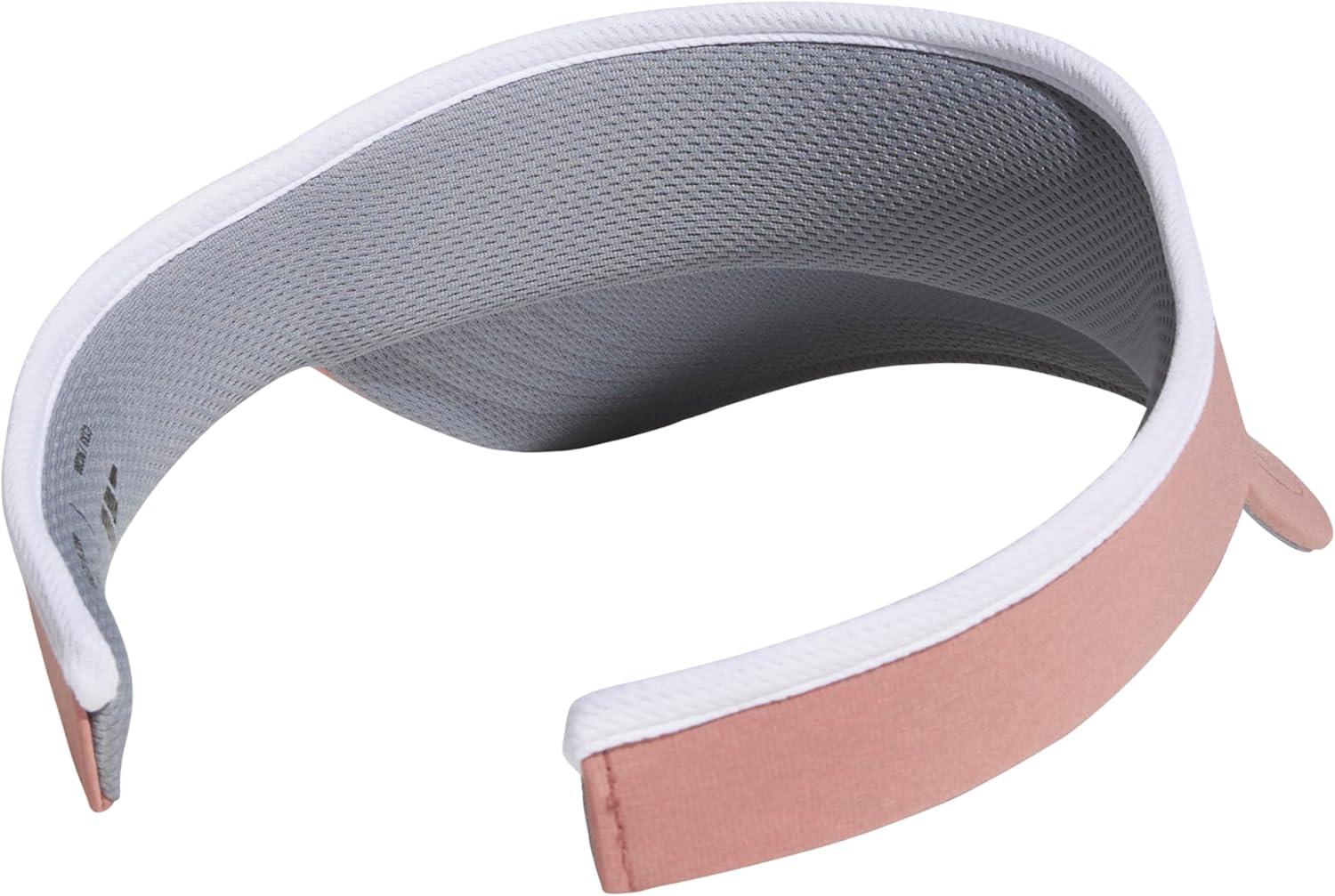 imageadidas Womens Visor Match Athletic Clipon Sun Hat for Sport ampamp TrainingWarm Clay PinkWhite20