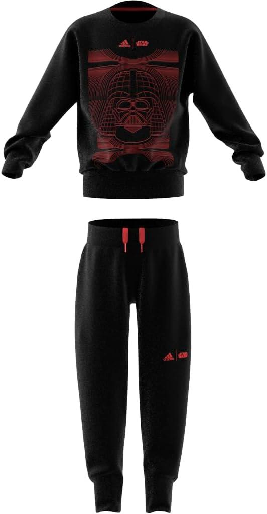 imageadidas boys Star Wars Zne Jogger SetBlackBright Red