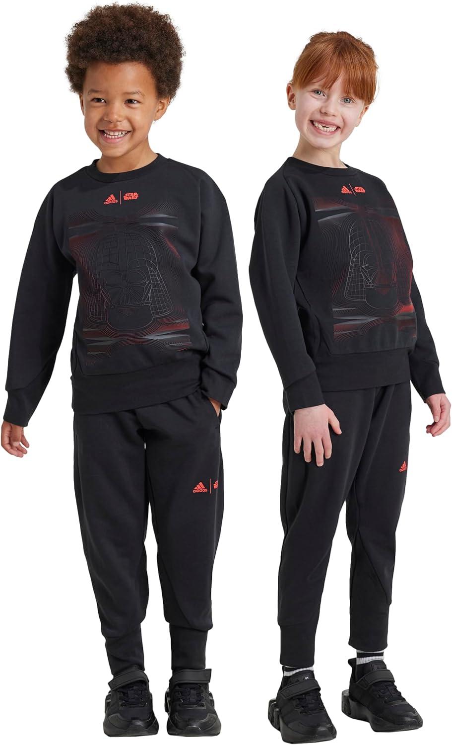 imageadidas boys Star Wars Zne Jogger SetBlackBright Red