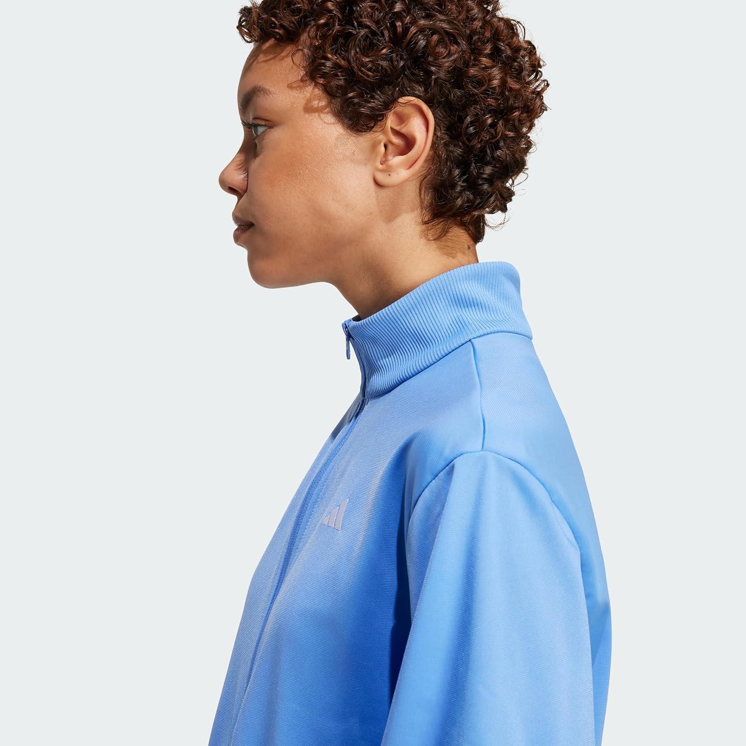 imageadidas womens Essentials Feelcozy Track SuitBlue Fusion