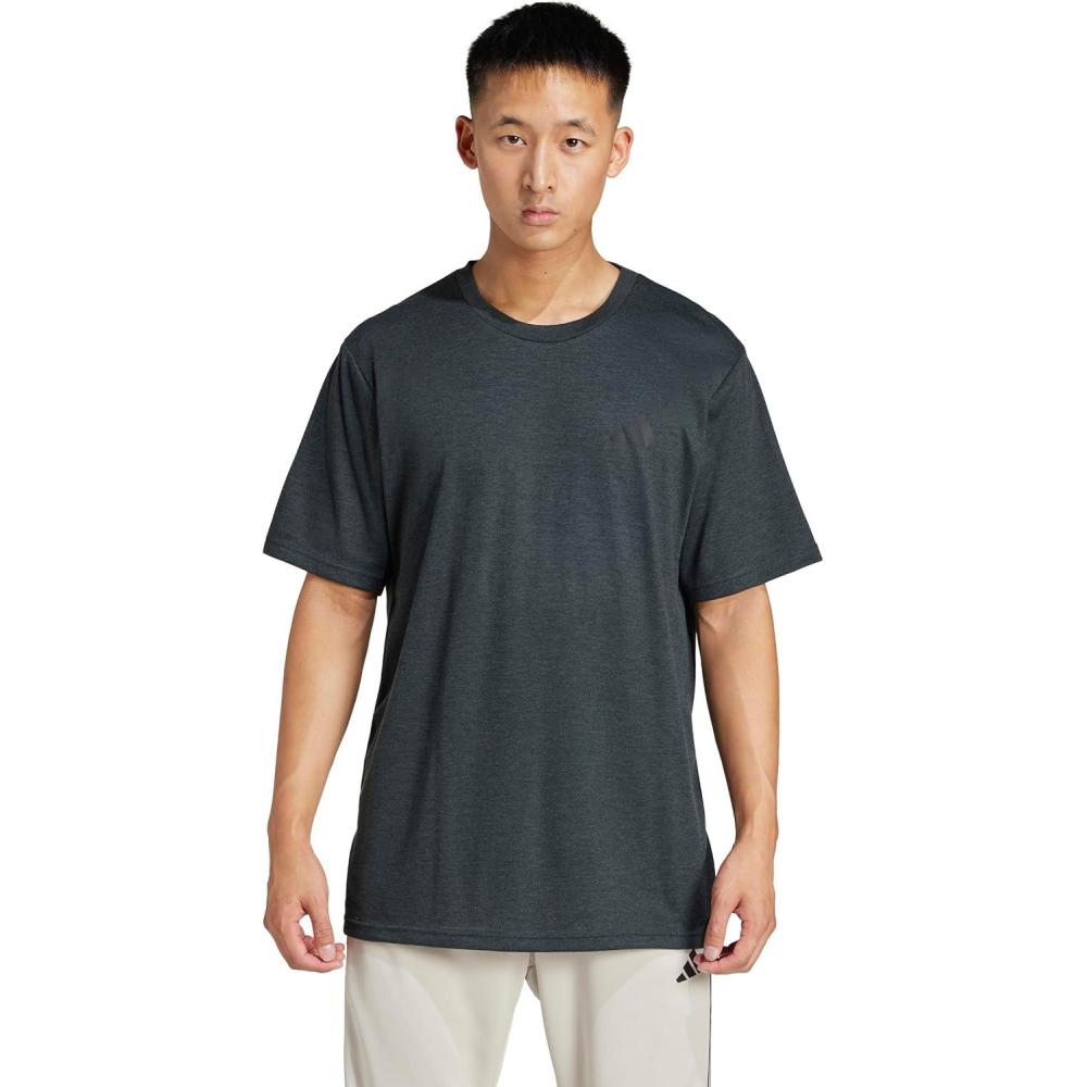 imageAdidas Mens Train Essentials Feelready Novelty TShirtAurora Ink