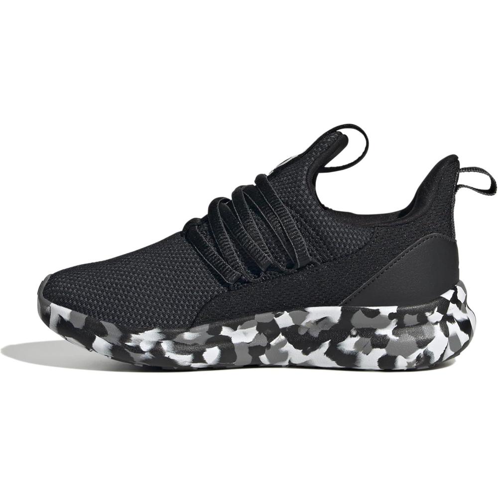 imageAdidas UnisexChild Lite Racer Adapt 70 SneakerBlackBlackGrey