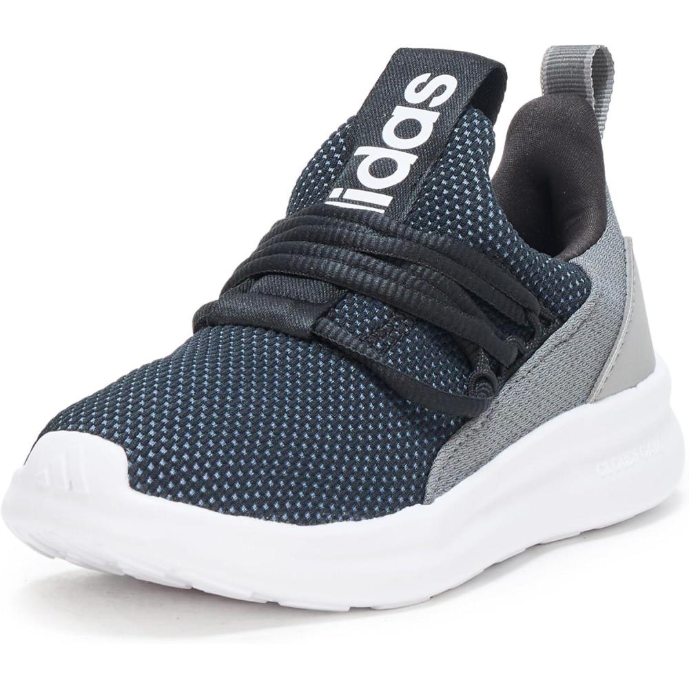 imageAdidas UnisexChild Lite Racer Adapt 70 SneakerBlackWhiteGrey