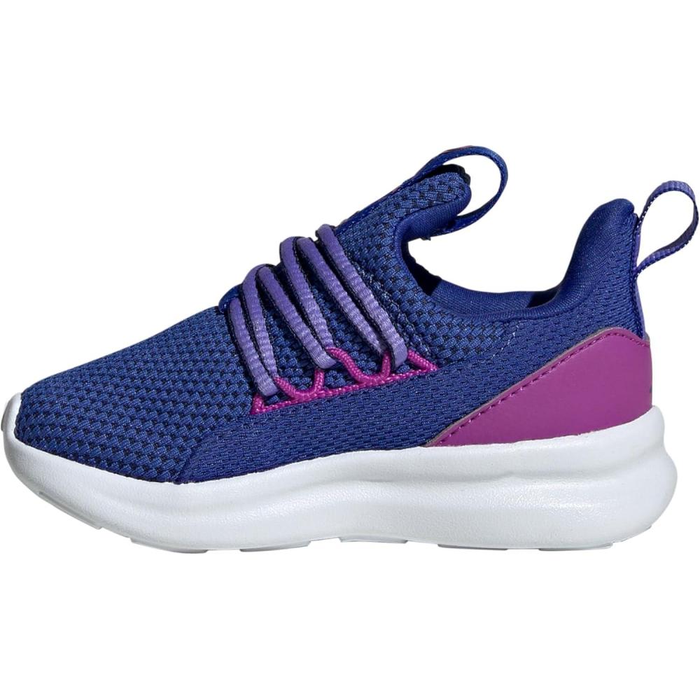 imageAdidas UnisexChild Lite Racer Adapt 70 SneakerSemi Lucid BluePurple BurstCobalt Blue