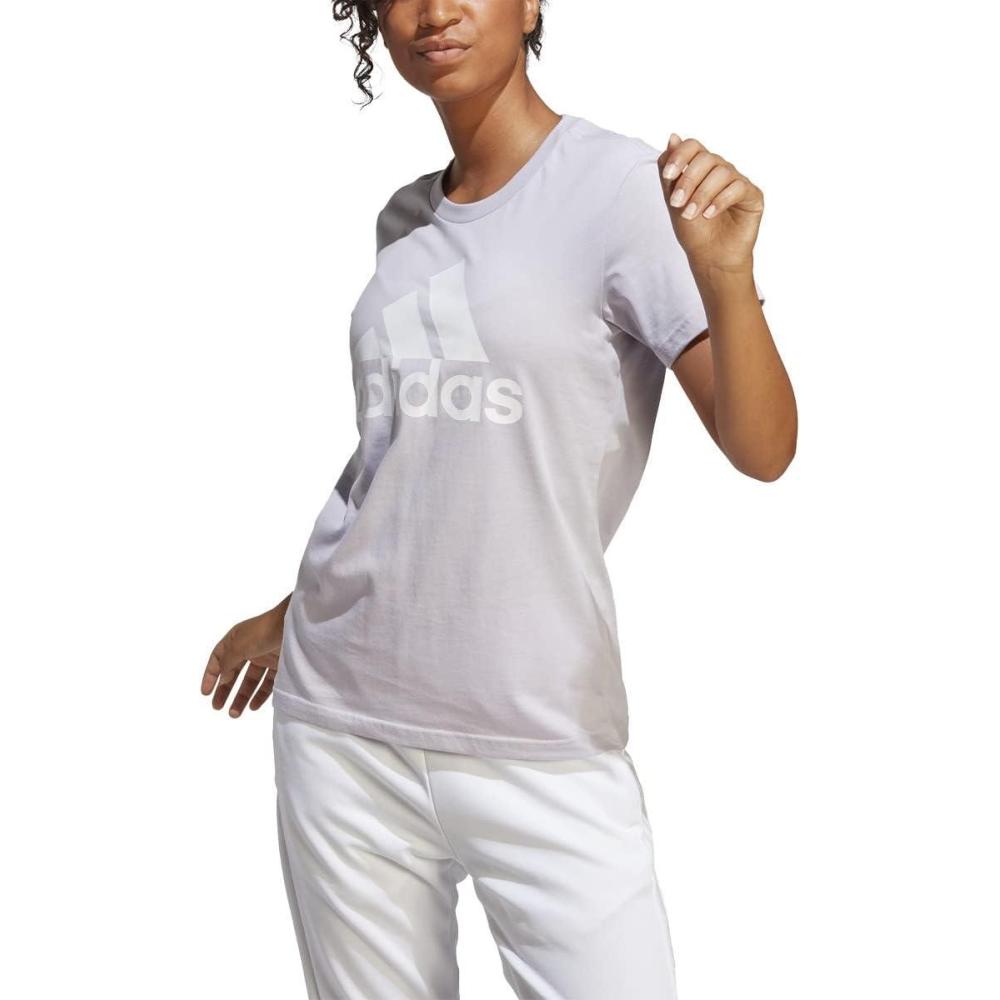 imageAdidas Womens Essentials Logo TeeSilver DawnWhite