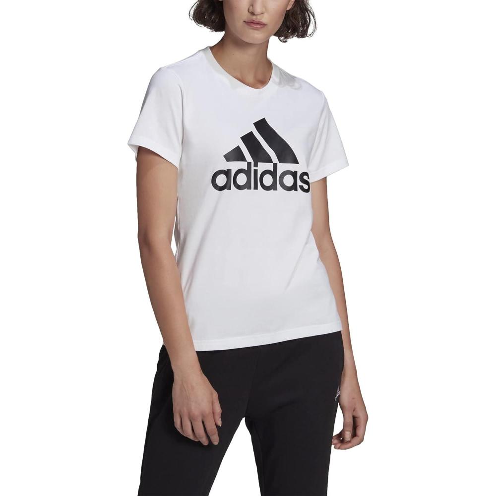 imageAdidas Womens Essentials Logo TeeWhiteBlack